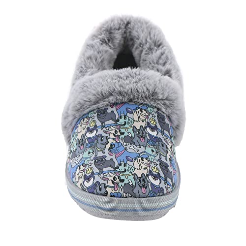 Skechers Skechers BOBS Too Cozy Wandering Eyez Womens Slipper 10 BM US GreyMulti