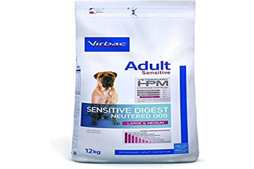 Virbac Veterinary HPM Vet Neut Sensitive Hundefutter, 12 kg