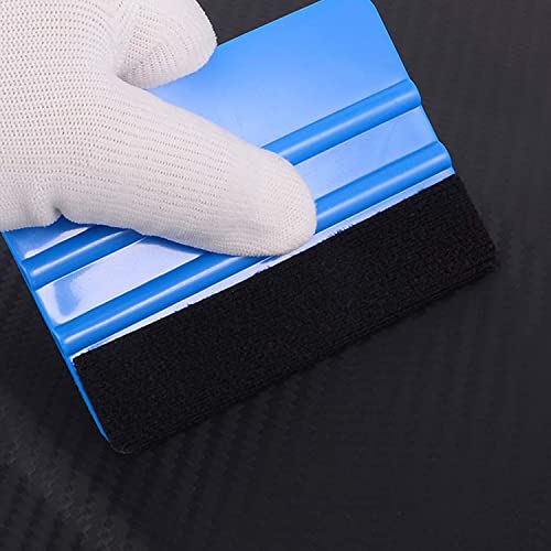 4 Pack Felt Squeegee Wrapping Tool, 4'' Inch Premium Scratch-Proof Decal Vinyl Wrap Squeegee Handy Tools For Vinyl Installation, Scrap Booking, Wall Decals #TOP7