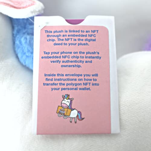 Budsies Unicorn Steve Phygital Plush Toy Collectible - Limited Edition #TOP1