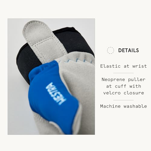 Hestra Tracker Junior Glove (Youth 4-13yrs) I Waterproof, Insulated, 5-Finger Kids Glove for Cross Country Ski4