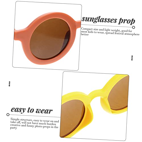 VALICLUD 10 Pares Crianças Óculos De Estilo Doce Polarizado Para Adereços Fotográficos Havaianos Pra
