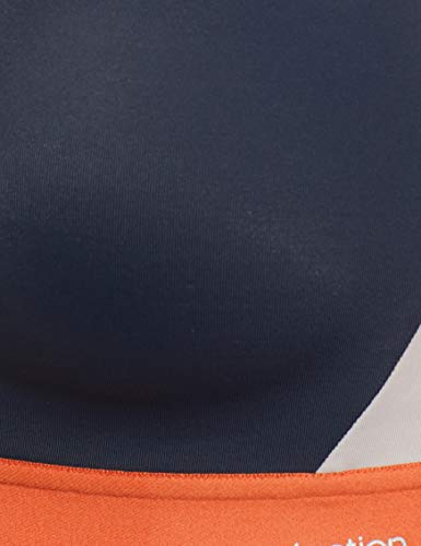 Image of Triumph Triaction Padded Wireless Extreme Bounce Control Sports Bra High Coverage Mesh Racerback Cardio Bra with Wide Straps for Running, Zumba, and High Impact Training Pack Of 1