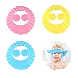 【Suave y duradero】El material de este protector de cabeza para baby shower es suave,flexible,liviano y fácil de limpiar,es muy fácil de ajustar y de poner y quitar,es muy seguro para que lo usen los bebés.