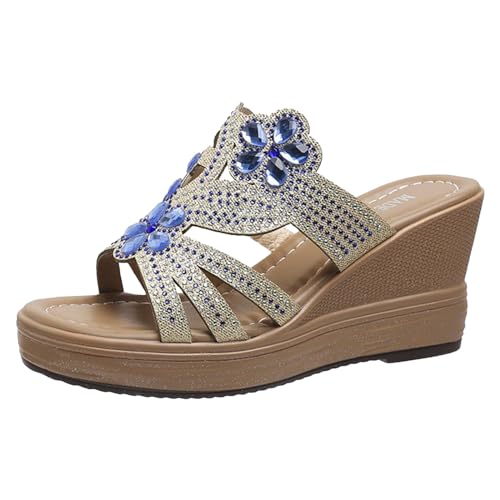 Chaussures de sport légères pour femme avec semelle compensée