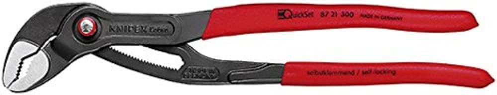 KNIPEX Tools - Cobra QuickSet Pump Pliers (8721300SBA), 12-Inch