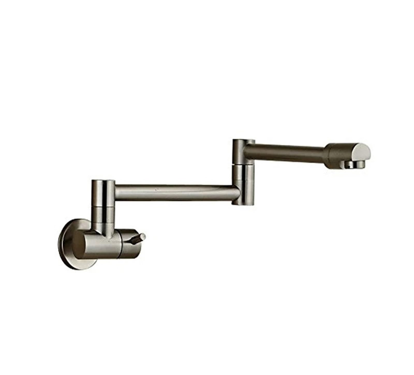 Robinet de salle de bain pliant mitigeur mural levier unique doré LWX