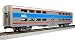 Kato USA Model Train Products Pullman Chicago Metra #7848 Bi-Level 4-Window Coach
