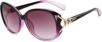 LNTICB Polarized Sunglasses for Women Fashion Ladies Shades Large Frame Trendy Stylish Sun Glasses UV Protection