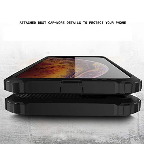 Coque de protection iPhone 11 Pro antichocs intégrale rigide double couche or - 4