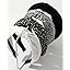 Black White Cheetah Head Band