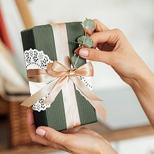 image for CRAFTPROTOSS 200 Pcs Round Lace Paper Doilies, 4.5