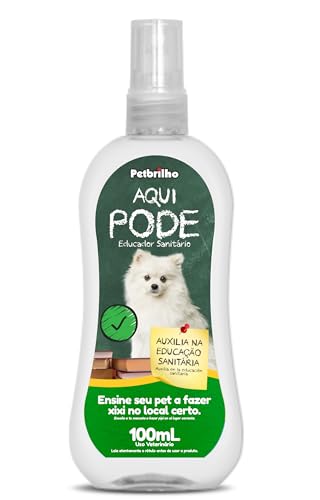 Petbrilho Educador Xixi Sim 100Ml Para Cães