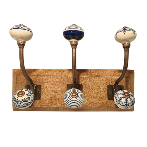 Perchas Madera Pared Vintage Marca SIGNES GRIMALT