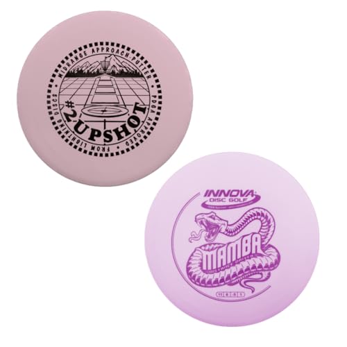 Innova Lightning Standard #2 Upshot Putter Golf Disc DX Mamba Putter & Driver Pack, 130-180 Grams
