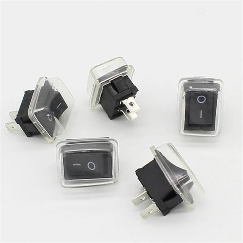 Mini-interrupteur à bouton-poussoir 6A 250V pour circuit électronique 21x15mm