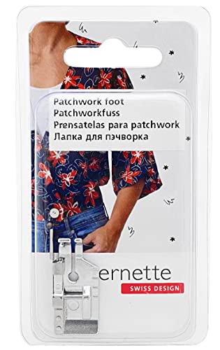 Pie prensatelas para máquina Bernette 1/4" con guía miniatura 1