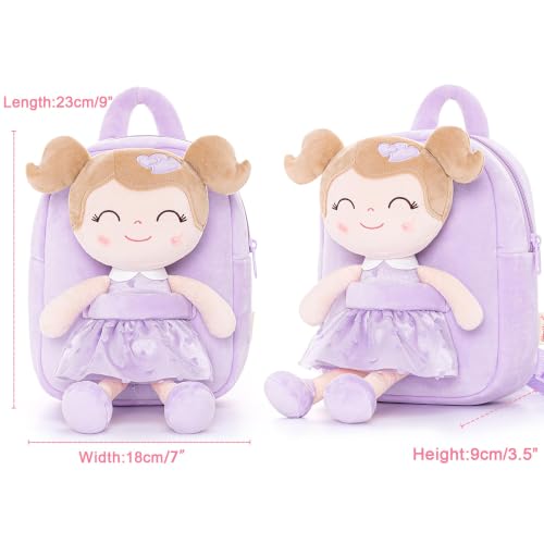 Image of Gloveleya Kids Backpack Toddler Girls Backpacks