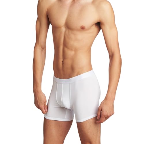 Apex Men's Boxer Briefs - 4 Pack, Breathable, Moisture-Wicking Underwear, All-Day Comfort & Support, No Ride-Up, Tag-Free2