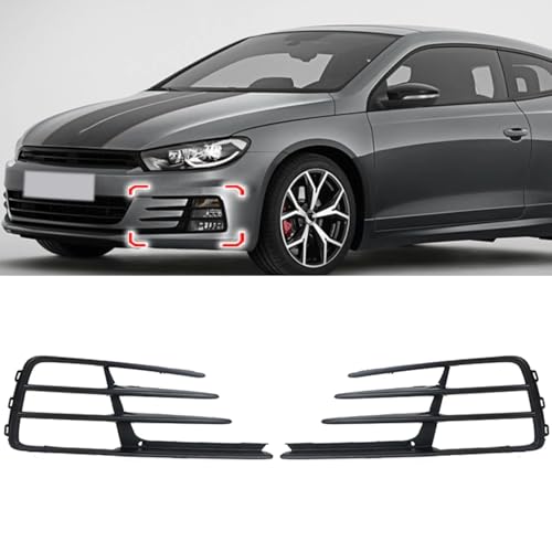 Embellecedor de luz antiniebla para VW Scirocco 2015 2016 delantero 3