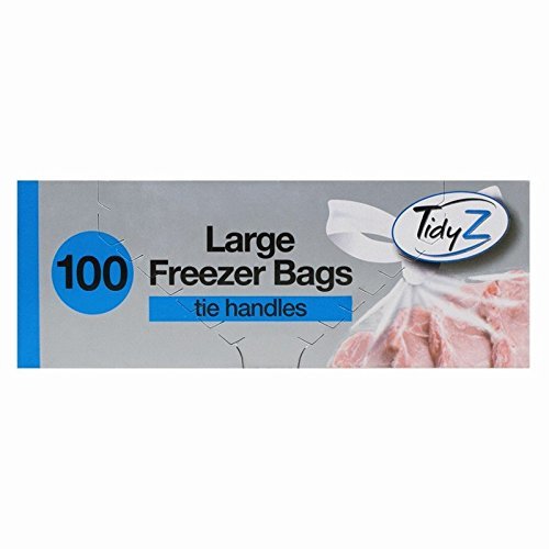 400 Large Freezer Bags / 4 Packs 100