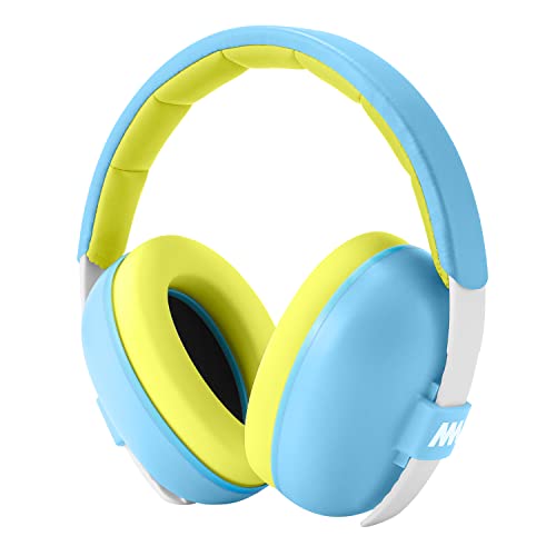 Image of mumba Baby Ear Protection Noise Cancelling Headphones for Babies and Toddlers Baby Earmuffs - Ages 3-24+ Months