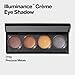 Revlon Crème Eyeshadow Palette, Illuminance Eye Makeup with Crease- Resistant Ingredients, Creamy Pigmented in Blendable Matte & Shimmer Finishes, 715 Precious Metals, 0.12 Oz