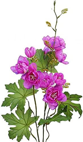 QZQJUILU Flores Falsas, 1 Pieza de Flor Artificial no Tejida, Planta Falsa, para Fiestas, Bodas, Muebles, Sala de Estar, decoración, Proceso de Bricolaje