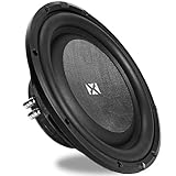 NVX SMW12D4 800W Peak (400W RMS) S-Series Shallow-Mount 12