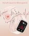 HUAKUA Smartwatch für Damen und Herren,1.69 Zoll HD-Touch Screen Fitnessuhr mit SpO2-Überwachung Pulsuhr Schlafmonitor Schrittzähler Uhr Multi Trainingsmodi für Android iOS
