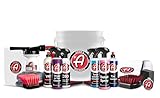 Adam's Essential Car Wash Kit (17-Item) - Auto Detailing Car Care Cleaning Kit with Foam Gun & Bucket Car & Truck Lovers, Dads, Moms and DIYers