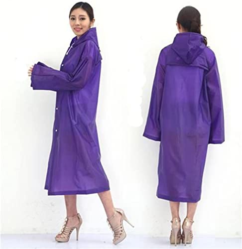 Surborder Shop EVA Hooded Raincoat (Violet)