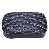  Notsitz Sitz Sozius Pad Sitzpad Sitzkissen Passenger Seat Motorradsitz mit 6 oder 8 Saugnapf für Harley XL883 1200 X48 72 (8 Saugnapf)