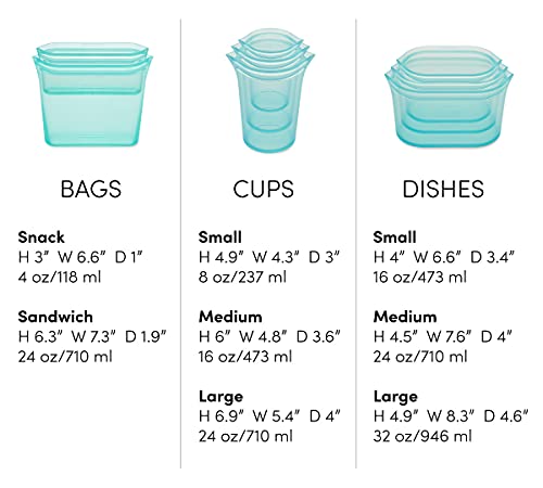 Zip Top Z-SET8A-04 Reusable Food Storage Bags thumb #3