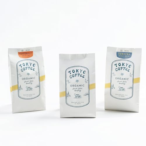 TOKYO COFFEE X^btꐄ I[KjbNR[q[ Zbg JASL@ 100g x3 TOKYO COFFEE BLEND, SUMATRA, GUATEMALA ҂