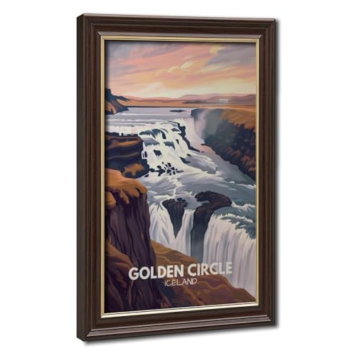 Impression sur toile haut de gamme Gufoss 50,8 x 76,2 cm au rendu artistique