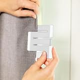 Curtain Clip Pro Sleep Blackout Closure (White)