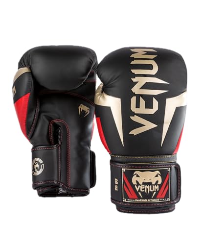 Gants de Boxe Venum Elite avec Protection Triple Densité et Poignet Stable