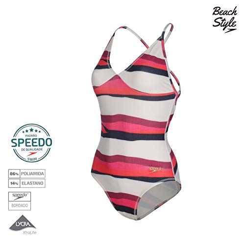 Speedo Murai, Maillot Mulheres, Rosa (Pink), GG2