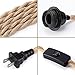 haultop Pendant Light Cord, Matte Black Pendant Light for Kitchen, Dining Room (2 Pack)