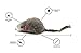 AXEL PETS 20 Furry Mice with Catnip and Rattle Sound Made of Real Rabbit Fur Interactive Catch Play Mouse Toy for Cat, Pack of 20 Mice