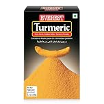 Everest Turmeric Powder 200g | Indian Haldi Powder | Premium Ground Turmeric Spice | Curry, Marinade, Golden Milk, Health Drinks | Rich Colour, Natural Curcumin Antioxidants, India’s No.1 Spices Brand