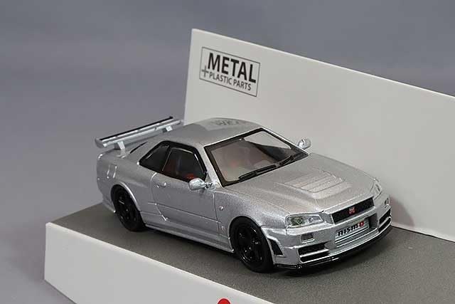Amazon | ☆ シュコー 1/64 ニスモ R34 GT-R Z-tune シルバー