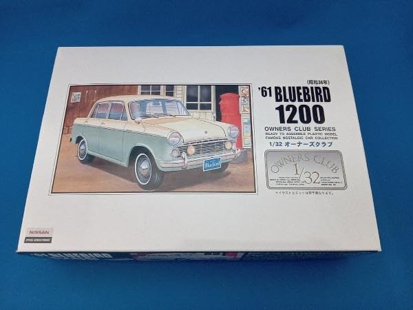 Maquette '61 Bluebird 1200 Micro Ace 1/32 Owners Club N°31 kit plastique