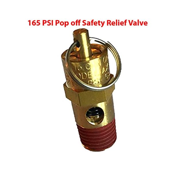 3/4" NPT In Line Vertical Check Valve For Air Compressor - Female X Female, 30 SCFM, 500 PSI