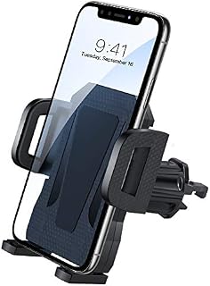 Miracase Car Phone Holder, Universal Air Vent 360 Rotation Car Phone Mount with Adjustable Clip Compatible with iPhone 13/12/SE 2020/11/xr/xs/x/8/7,Samsung, Huawei and Other 4''-7'' Mobile Phones