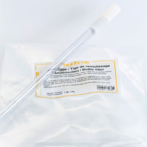 Abfüllröhrchen passend zum Auslaufhahn rot