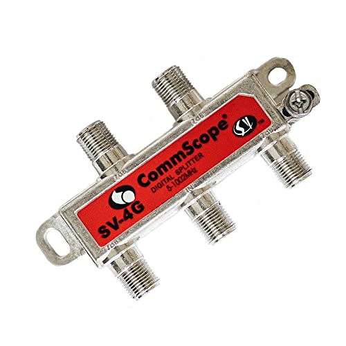 Signal Vision SV-4G Commscope Coaxial 5-1000Mhz Divisor de 4 vias