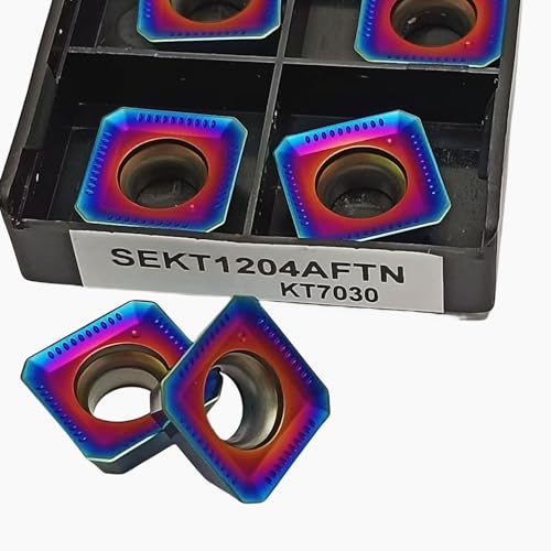 Puntas de fresado de carburo cementado SEKT1204AFTN KT7030 miniatura 4