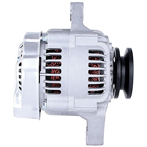 Rareelectrical New 12V 55A Alternator Compatible With Yanmar Engines By Part Numbers 119626-77210 11962677210 #TOP1